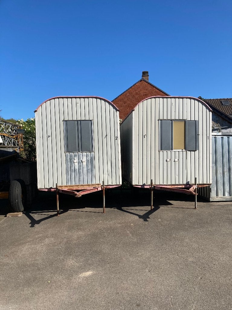 Bouwtrailer, Doe-het-zelf en Bouw, Ophalen, Gebruikt