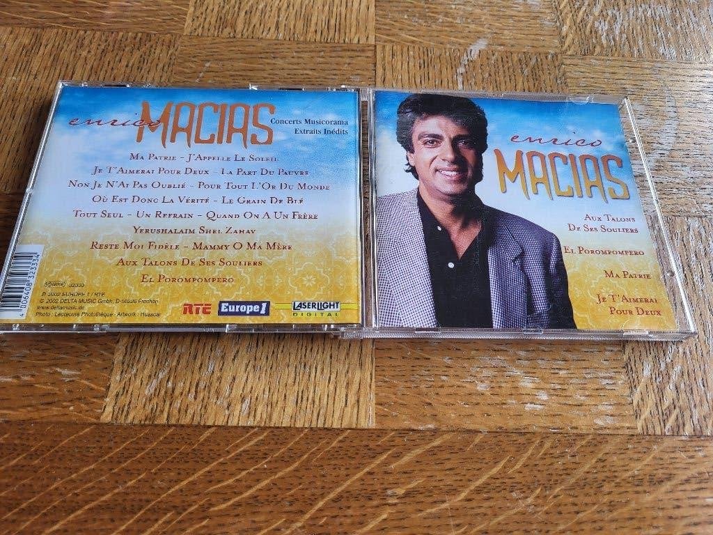 CD Enrico Macias « Concerts Musicorama », CD & DVD, CD | Francophone, Enlèvement ou Envoi, Comme neuf, Album