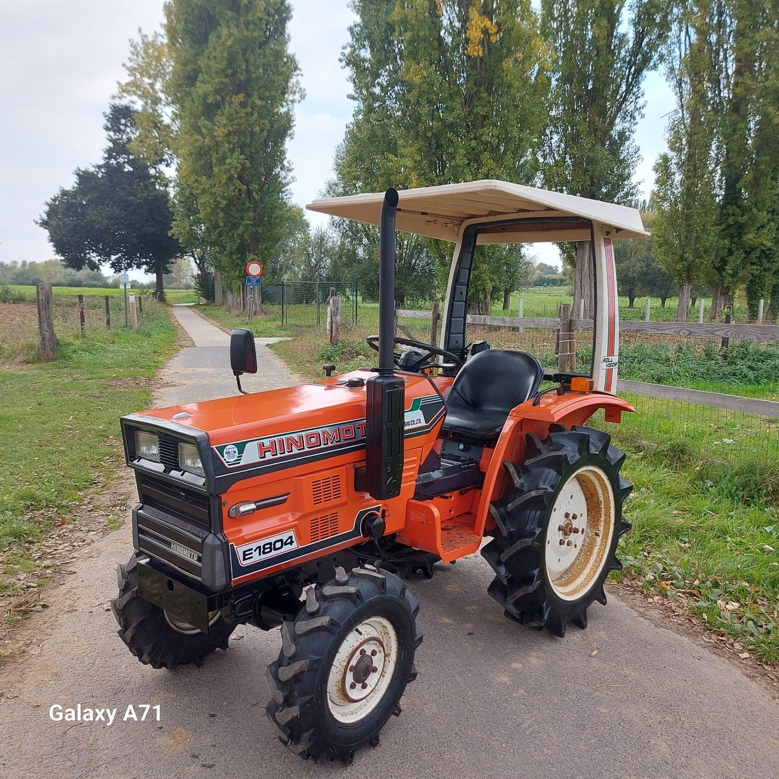 minitractor hinomoto 20pk 4x4 TOPPER, Zakelijke goederen, Ophalen