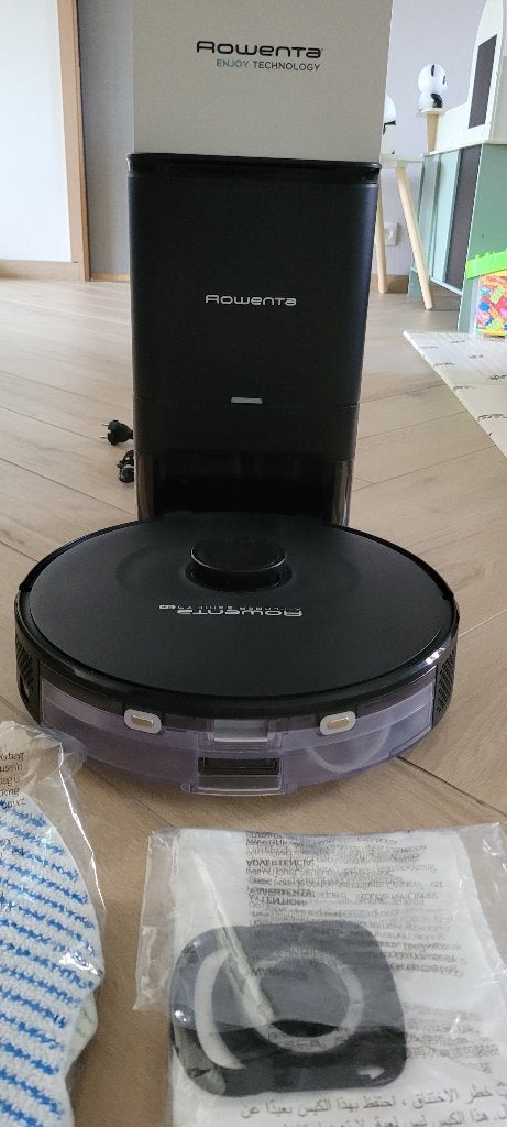 Aspirateur Rowenta robot X-Plorer Serie 75 S+, Navigation intelligente, Réservoir, Enlèvement, Aspirateur robot