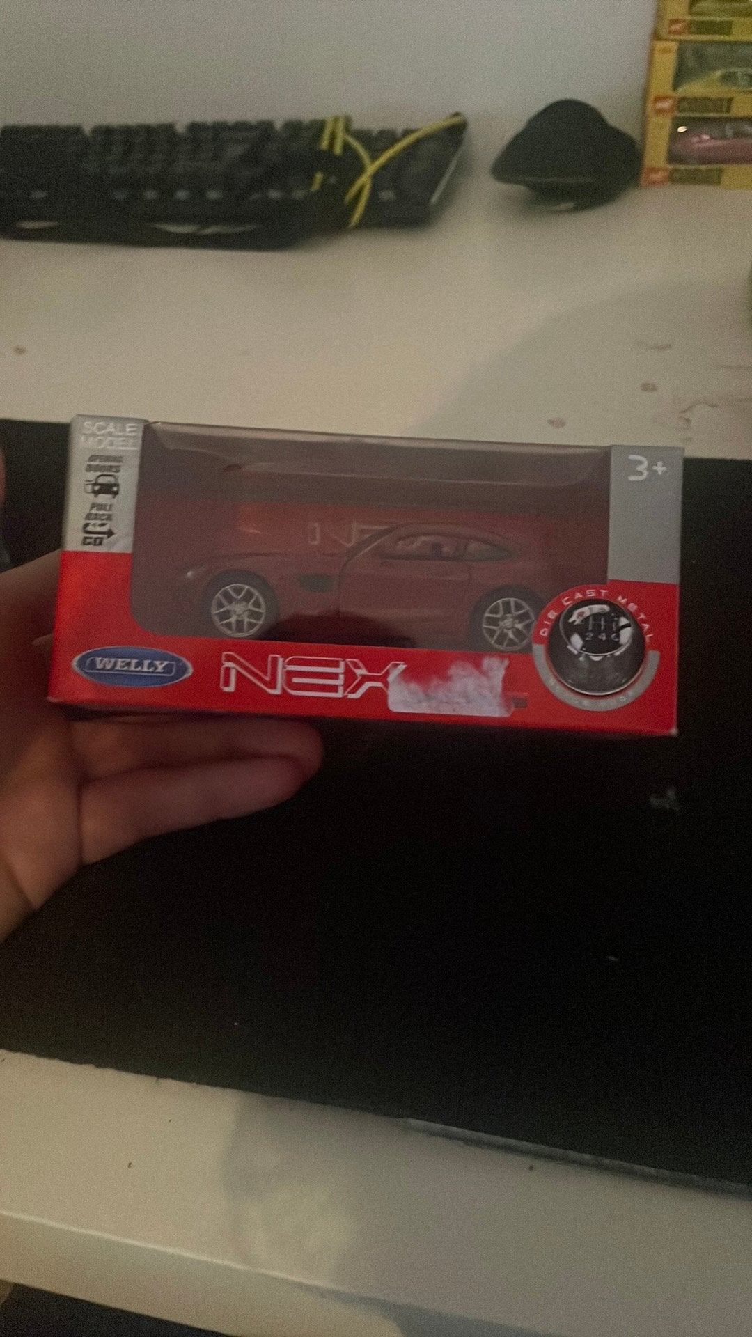 Mercedes AMG GT, Hobby en Vrije tijd, Modelauto's | 1:24, Ophalen, Zo goed als nieuw, Auto, Overige merken