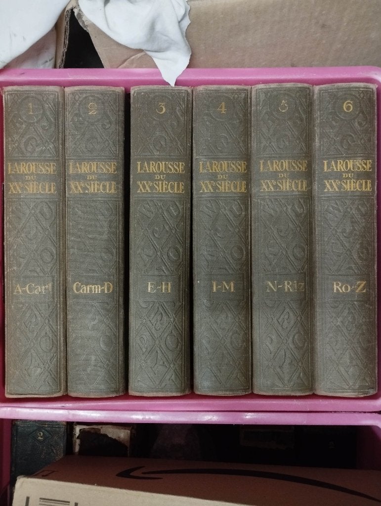 Larousse et Atlas anciens 1930, Ophalen, LAROUSSE