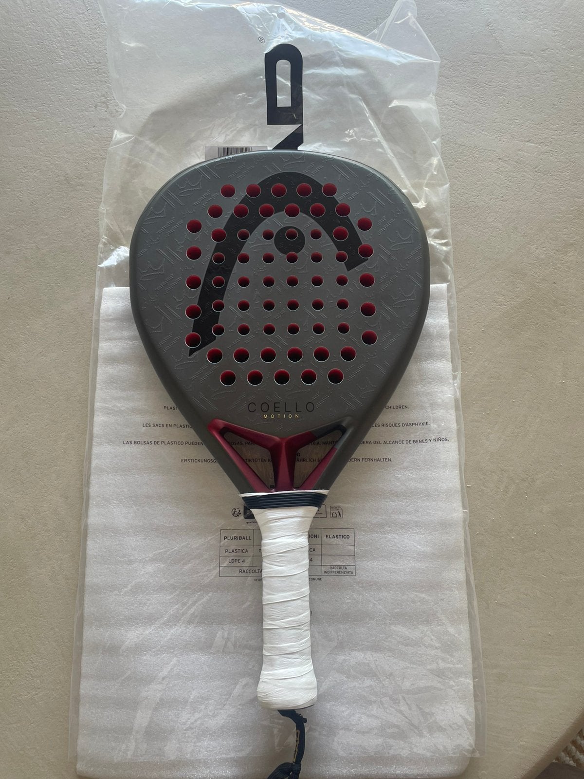 Head Coello Motion 2026, Sport en Fitness, Padel, Ophalen, Zo goed als nieuw
