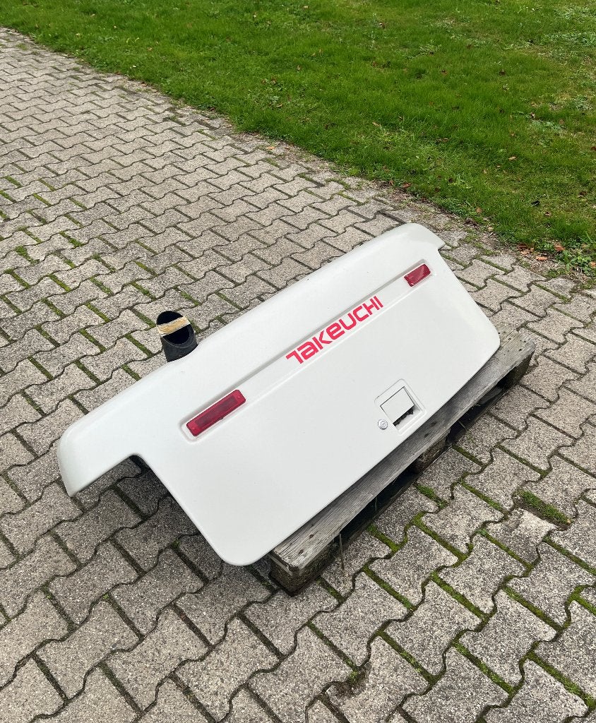 Takeuchi motorkap - als nieuw, Enlèvement