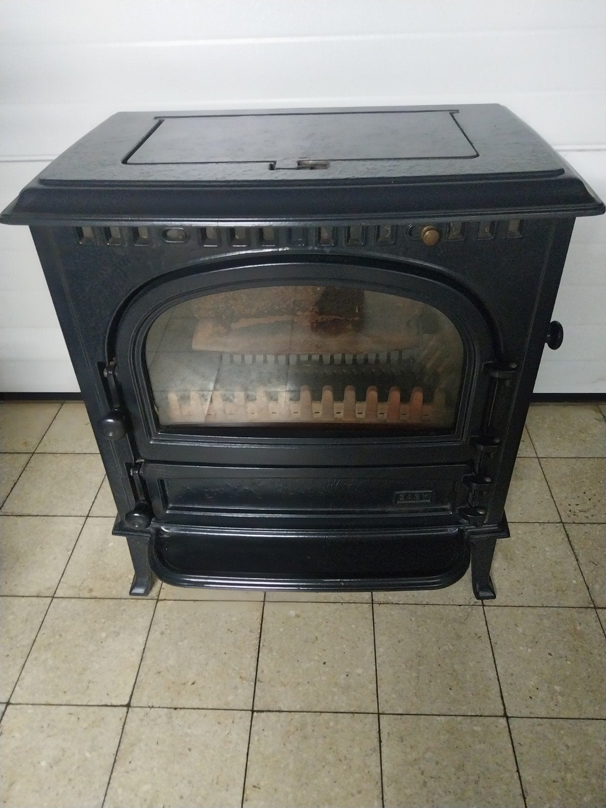 grand poêle charbon et bois,marque saye 92,14kw, Maison & Meubles, Poêles, Enlèvement ou Envoi, Bois