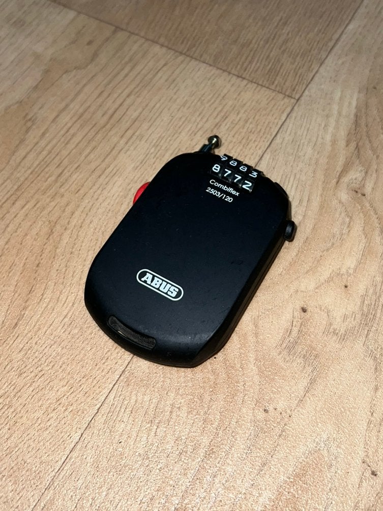 Verrou numérique ABUS Combiflex 2503/120, Enlèvement, Utilisé, Cadenas à combinaison