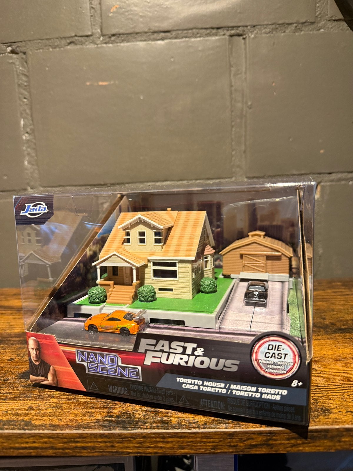 Fast and Furious nano scene “toretto’s house”, Enlèvement, Comme neuf