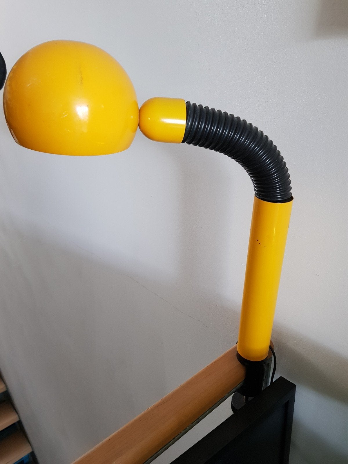 retro Cobra klemlamp, Huis en Inrichting, Ophalen, Bureaulamp, Vintage, 75 cm