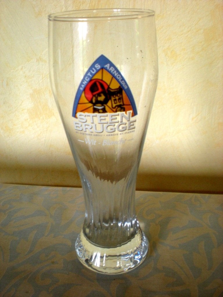 Steenbrugge Wit, Ophalen of Verzenden, Zo goed als nieuw, Glas of Glazen