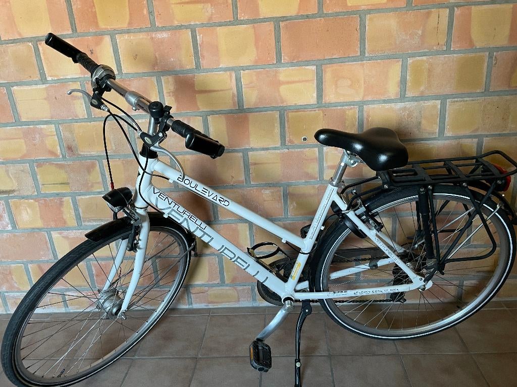 sportieve fiets dames Venturelli Boulevard Sport - wit, 47 tot 50 cm, Ophalen, Gebruikt, Versnellingen