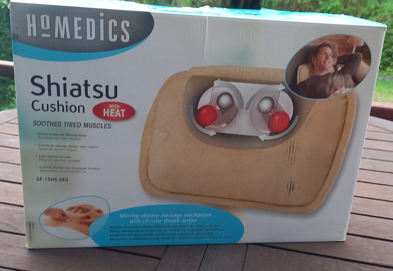 coussin de massage, Sport en Fitness, Ophalen, Zo goed als nieuw, Massagestoel of Kussen