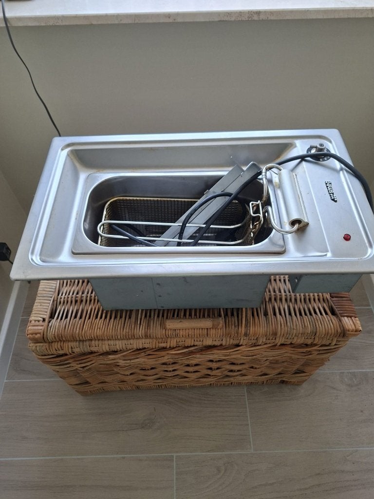 friteuse inbouw, Ophalen, Gebruikt