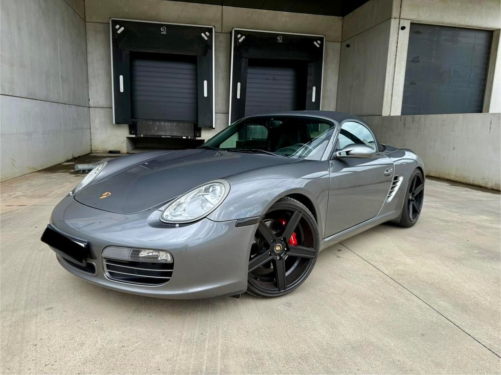 Porsche Boxster S 3.4i, Manueel!, Achterwielaandrijving, Zwart, Cabriolet, Parkeersensor