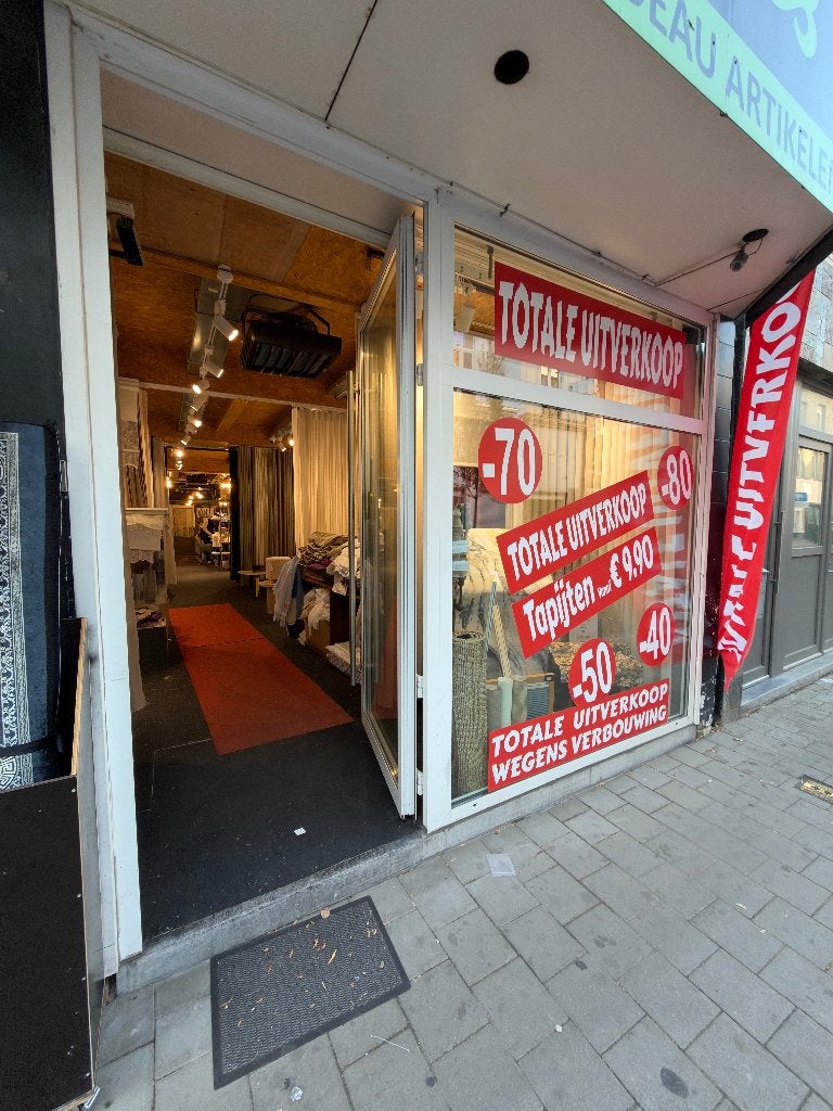 Overname: winkel 500 m² + app 3 slaapkamers, Antwerpen, Immo, Habitation avec espace professionnel, Antwerpen, 500 à 1000 m², Anvers (ville)