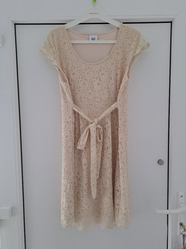 Mamalicious beige zwangerschapsjurkje - maat large, Kleding | Dames, Zwangerschapskleding, Maat 42/44 (L), Ophalen of Verzenden