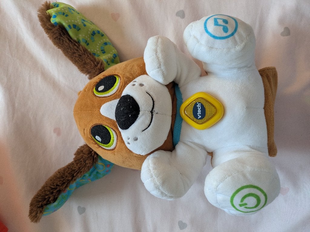 Vtech tout parle avec moi - Chien peluche interactif, Enlèvement, Utilisé, 2 à 4 ans