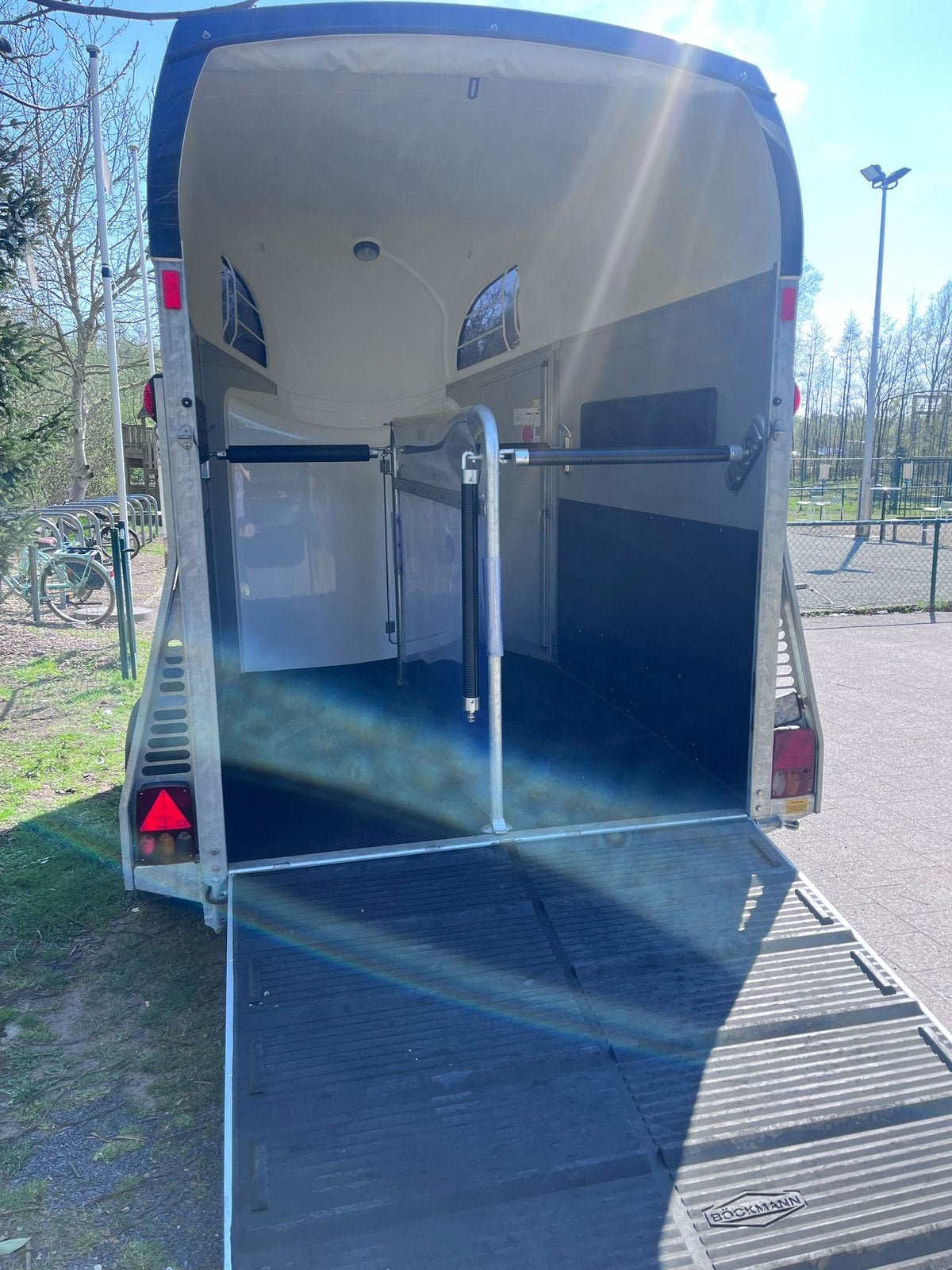 Trailer 2 paards te huur!, Dieren en Toebehoren, Ophalen, Zo goed als nieuw