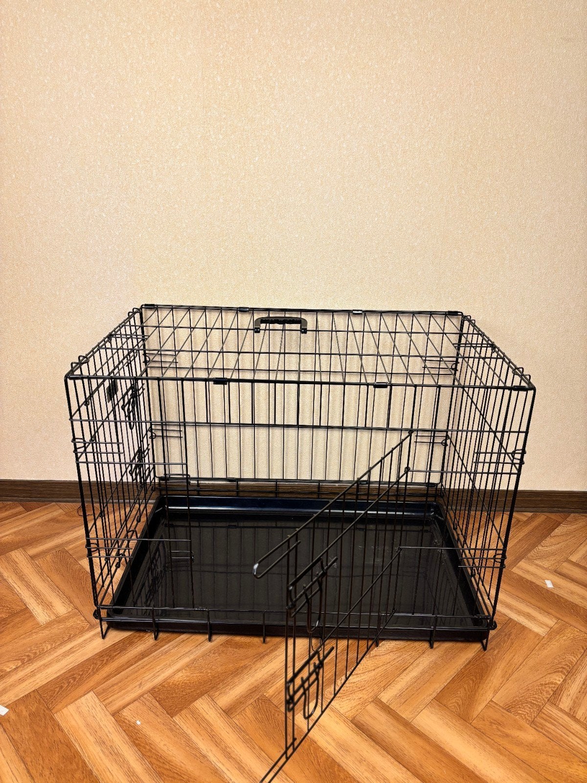 Hondenbench te koop (zo goed als nieuw), Dieren en Toebehoren, Hondenkennel, Minder dan 65 cm, Ophalen of Verzenden, Minder dan 75 cm