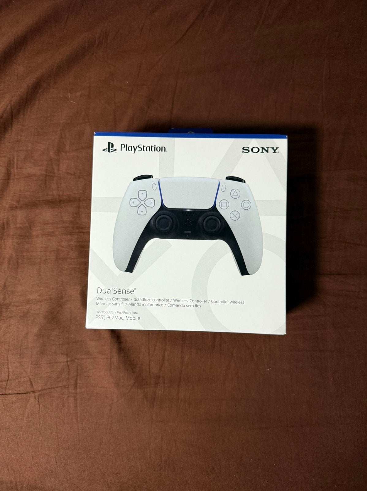 Nieuwe witte PS5-controller -nooit gebruikt -2 jaar garantie, PlayStation 5, Nieuw, Ophalen of Verzenden, Controller
