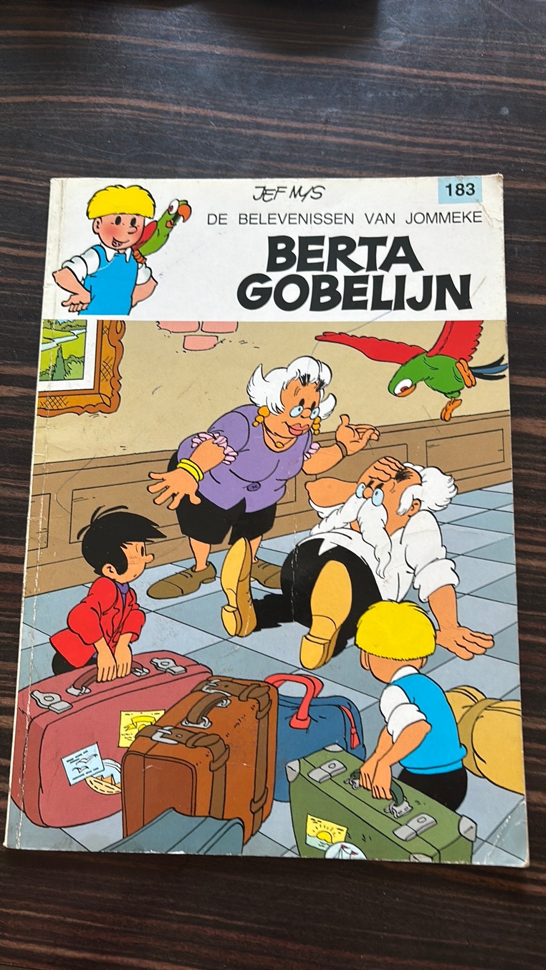 Berta Gobelijn, Une BD, Enlèvement, Comme neuf
