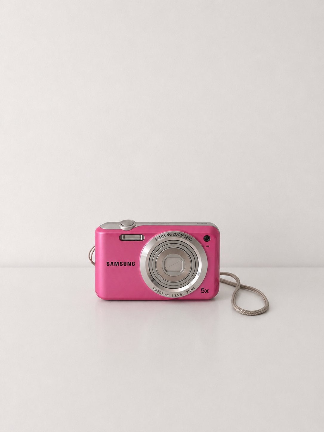 Appareil photo Samsung ES65 rose avec chargeur et étui, 4 à 7 fois, Comme neuf, Enlèvement, Samsung