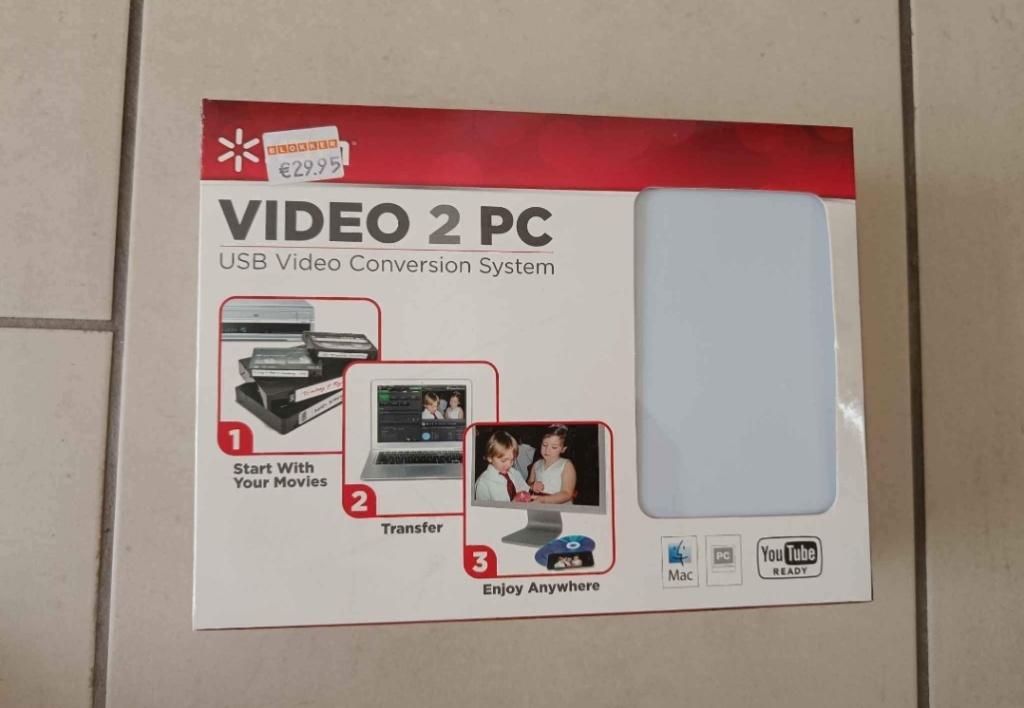 Video 2 pc, Ophalen, Zo goed als nieuw