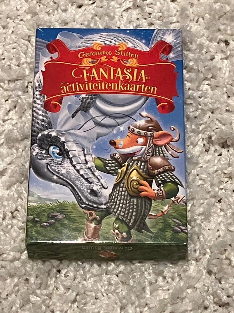 Geronimo Stilton - Fantasia - Activiteitenkaarten, Ophalen of Verzenden, Zo goed als nieuw