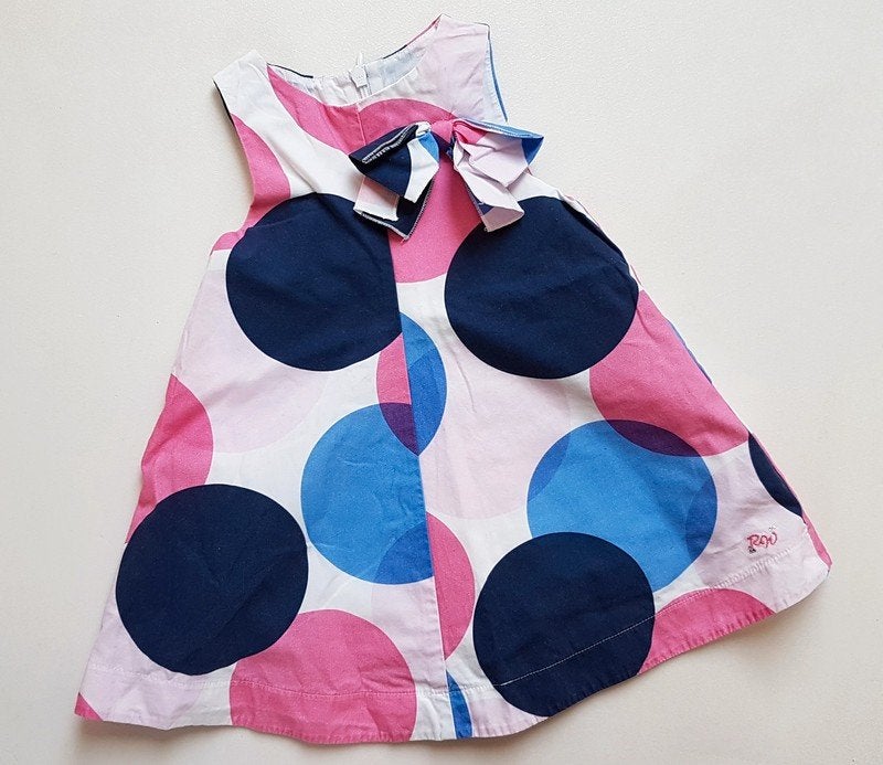 RIVER WOODS - Très belle robe à pois - T.9 mois/74cm, Robe ou Jupe, River Woods, Enlèvement ou Envoi, Utilisé