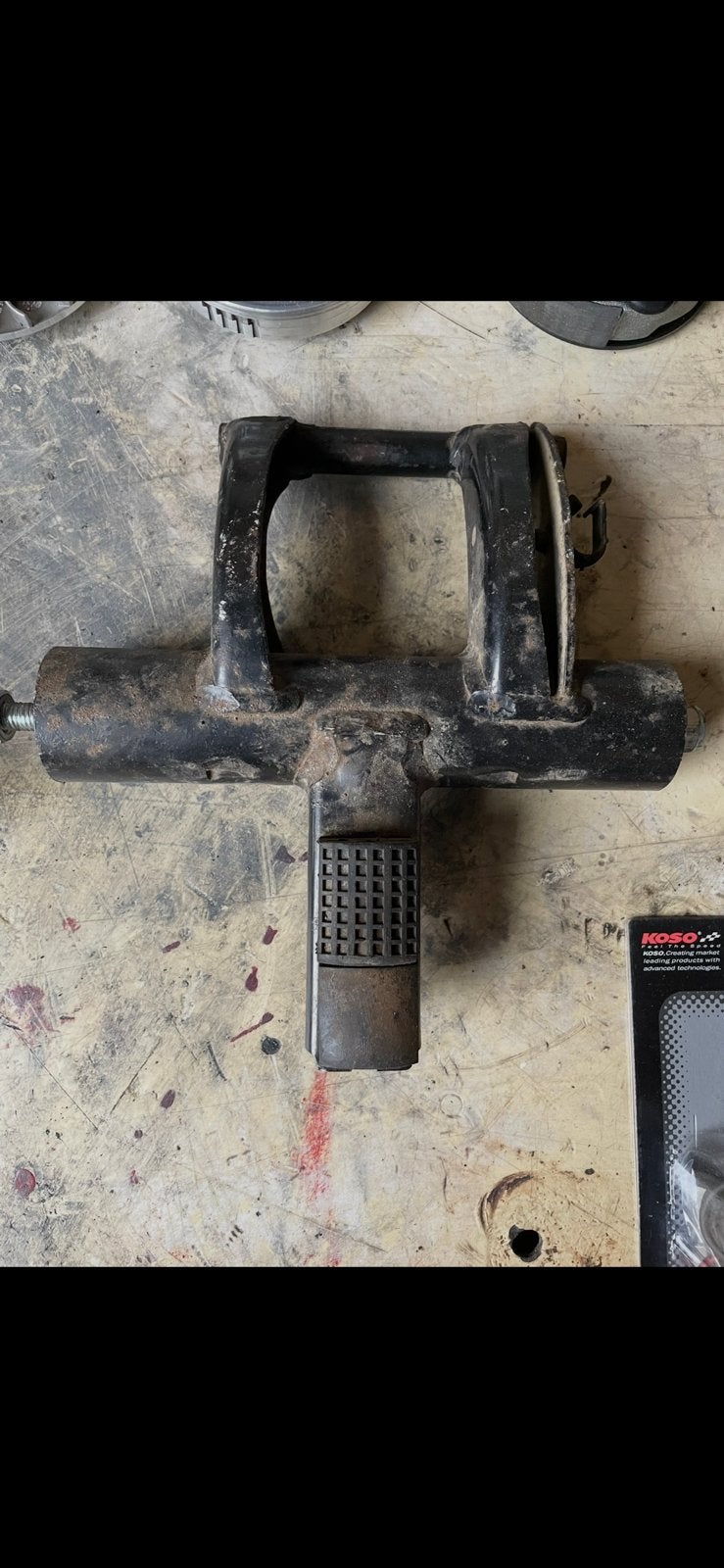 Piaggio zip 2takt subframe, Ophalen