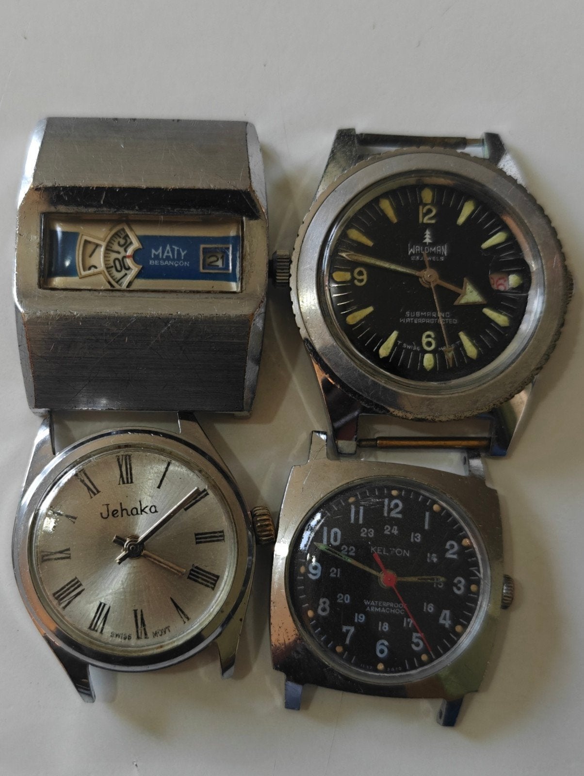 Montres vintage, Bijoux, Sacs & Beauté, Enlèvement ou Envoi