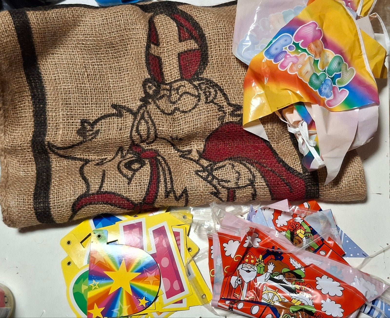feest van Sinterklaas, Hobby en Vrije tijd, Ophalen of Verzenden, Gebruikt, Feestartikel