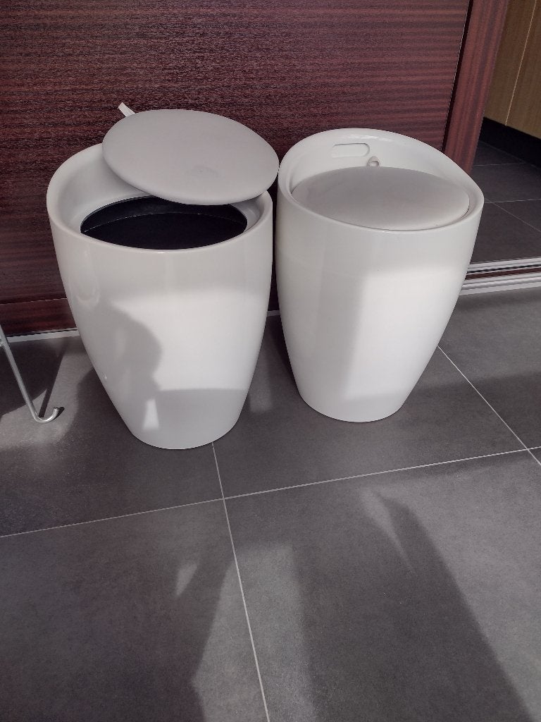 siège/panier à linge/boîte de rangement, Maison & Meubles, Enlèvement, Utilisé, Plastique