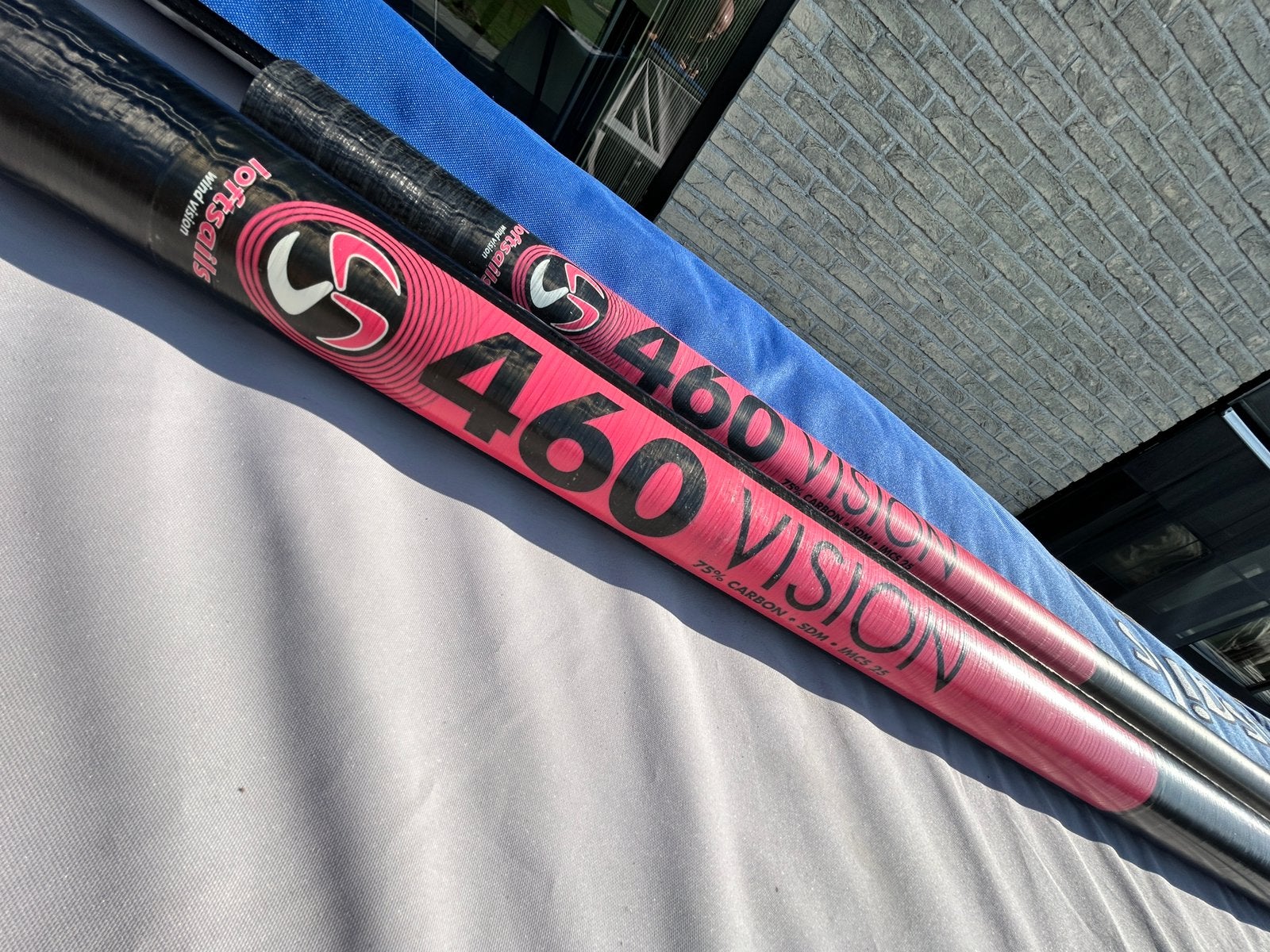 Loftsails 460 75% carbon mast, Ophalen, Minder dan 250 cm, 6.5 m² tot 8 m², Mast
