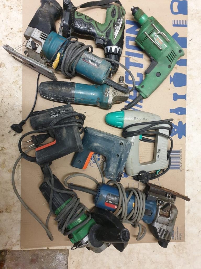 Verschillende machines voor onderdelen, Doe-het-zelf en Bouw, Ophalen