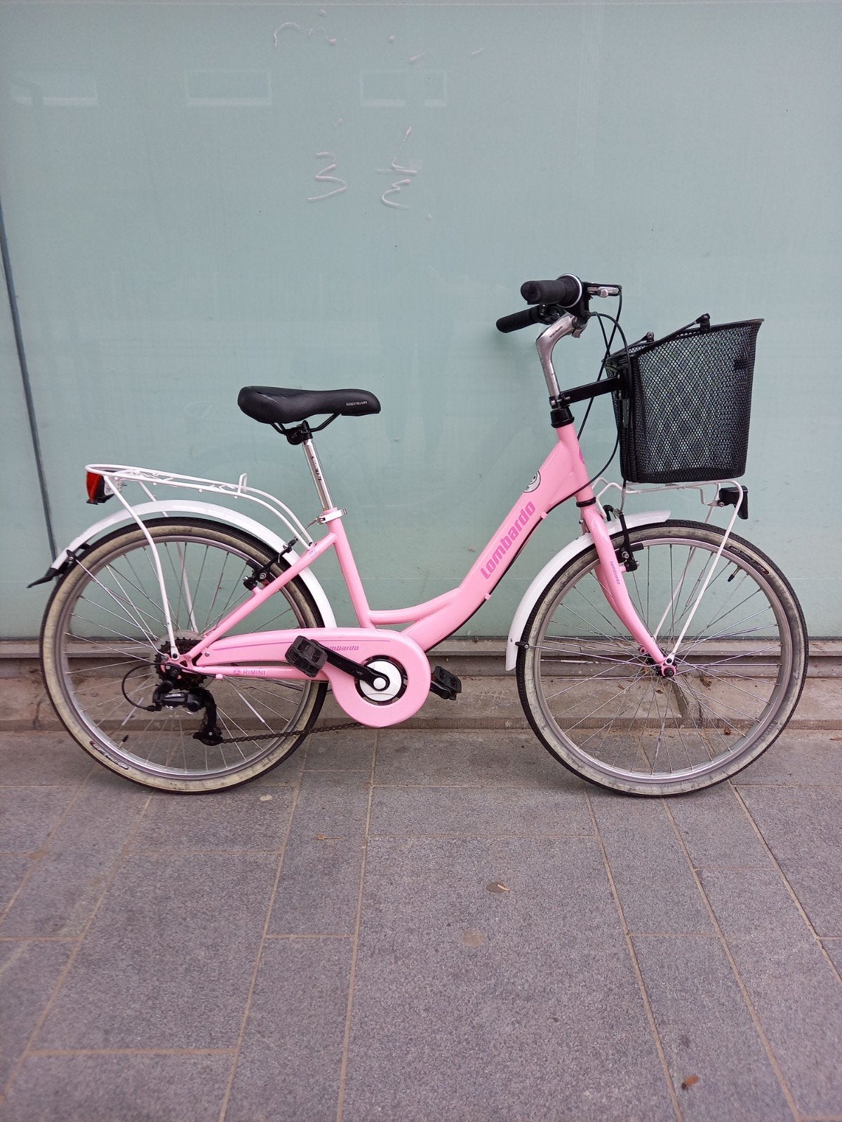 Fiets Lombardo Rimini 24 inch, Ophalen, Zo goed als nieuw, Lombardo, Handrem