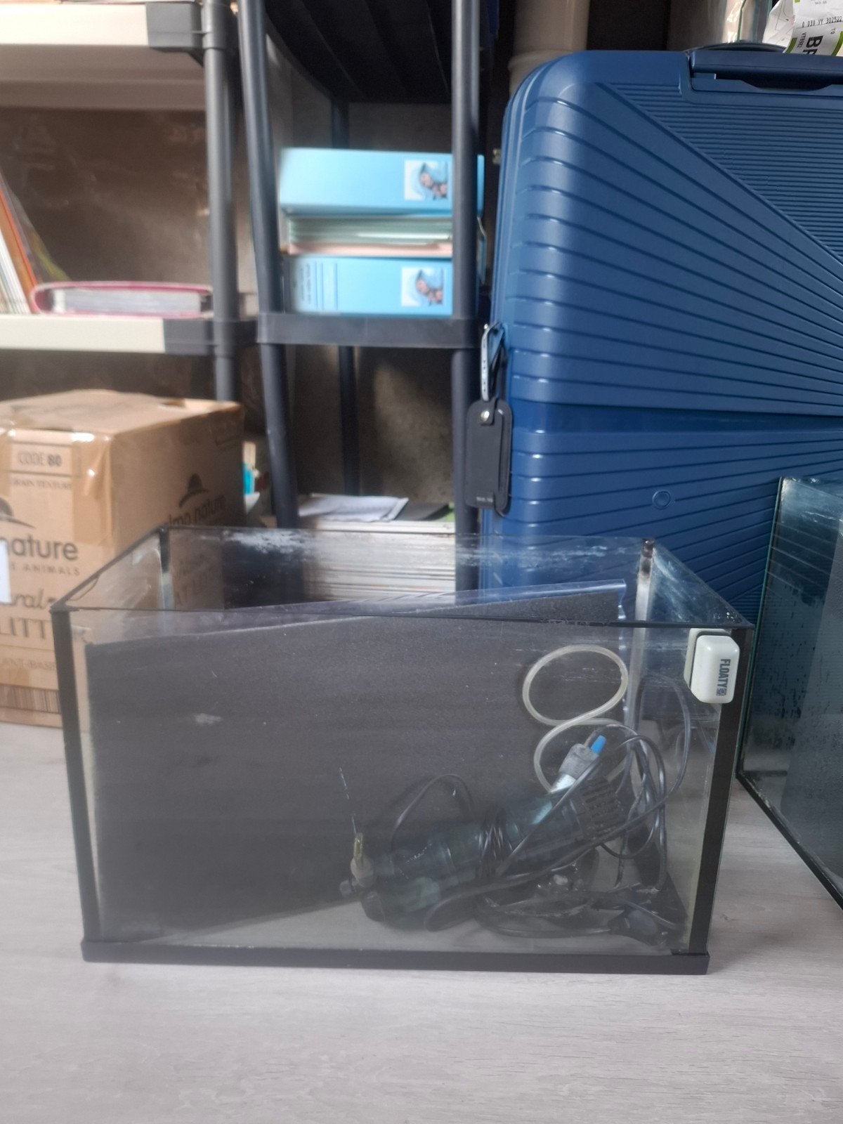 30 liter aquarium compleet met filter, verwarming & luchtpom, Ophalen, Gebruikt, Overige merken, Inclusief toebehoren