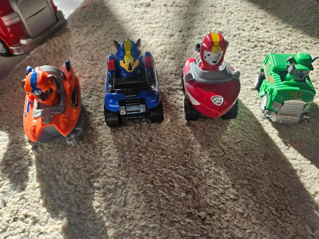 Paw patrol auto's, Enlèvement, Comme neuf