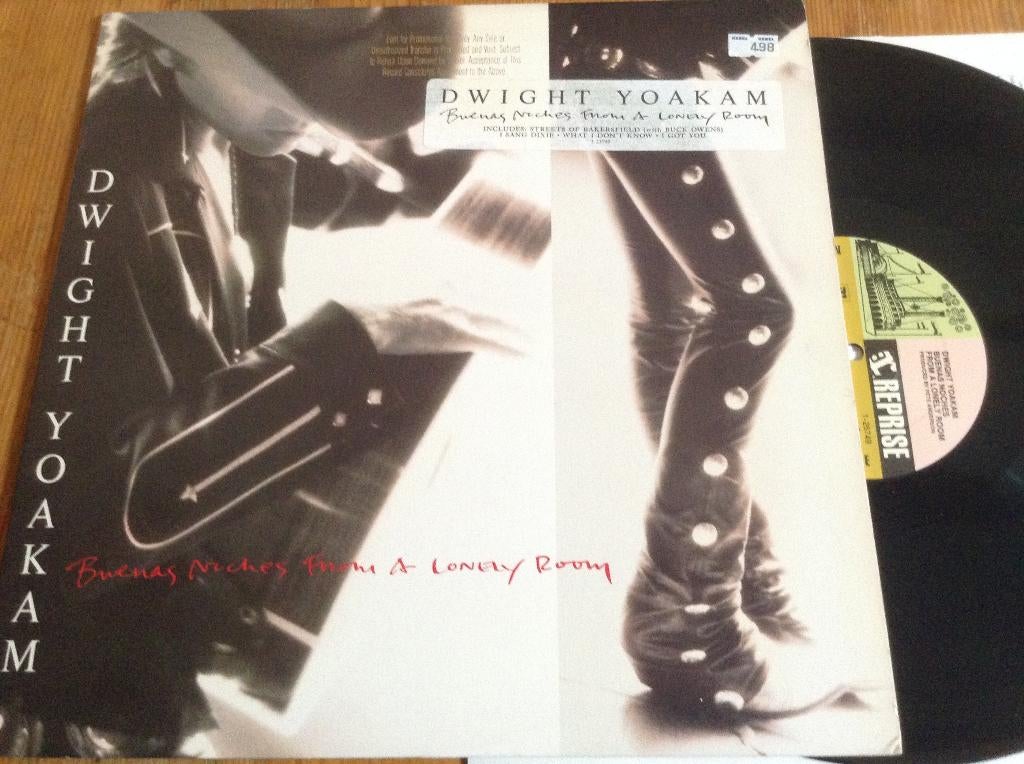 LP Dwight Yoakam “Buenas noches from a lonely room”, Cd's en Dvd's, Vinyl | Country en Western, Gebruikt, 1980 - 1989, 12 inch