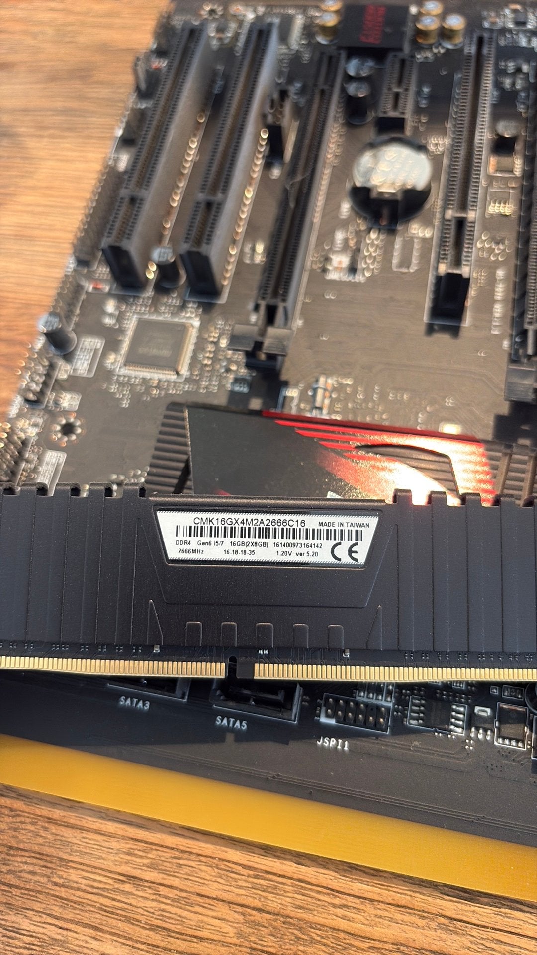 Ram vengeance lpx 16gb (2x8gb) 2666 MHz, Computers en Software, RAM geheugen, Ophalen, Zo goed als nieuw