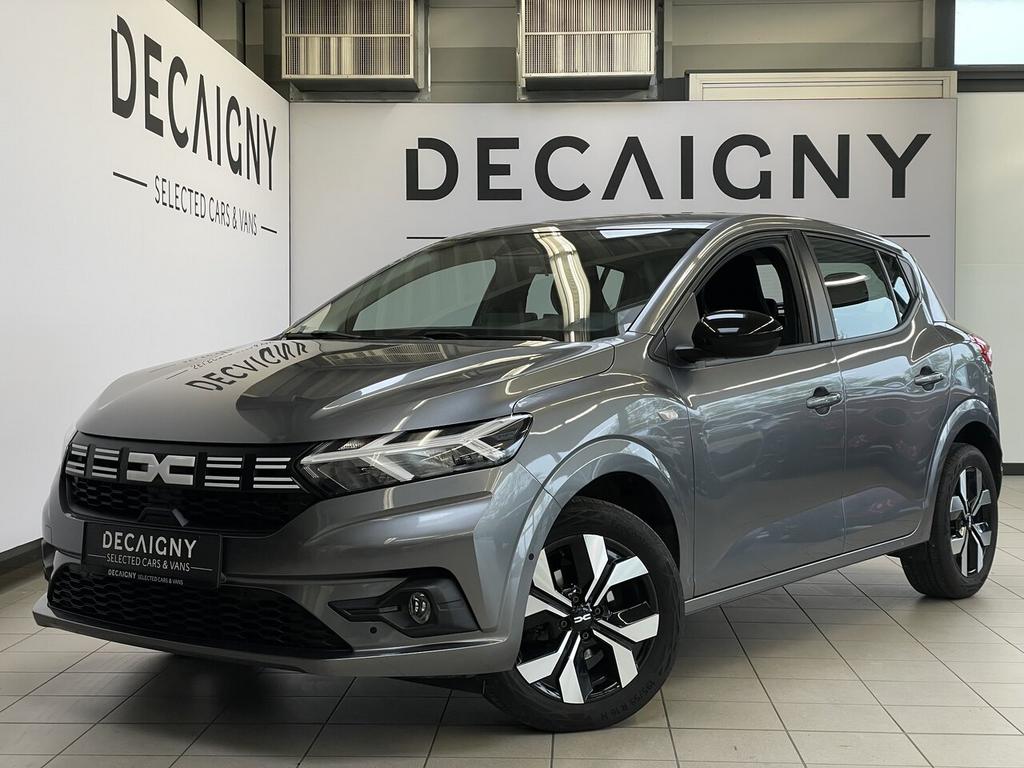 Dacia Sandero Journey TCe 1.0 *Camera*App Connect*Reservewi, Auto's, 91 pk, Bedrijf, 5 deurs, Zilver of Grijs