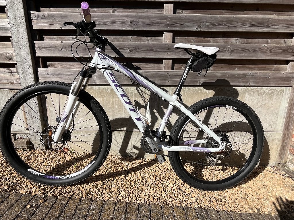 Mountainbike Scott, Fietsen en Brommers, Fully, Zo goed als nieuw, Schijfrem, Ophalen