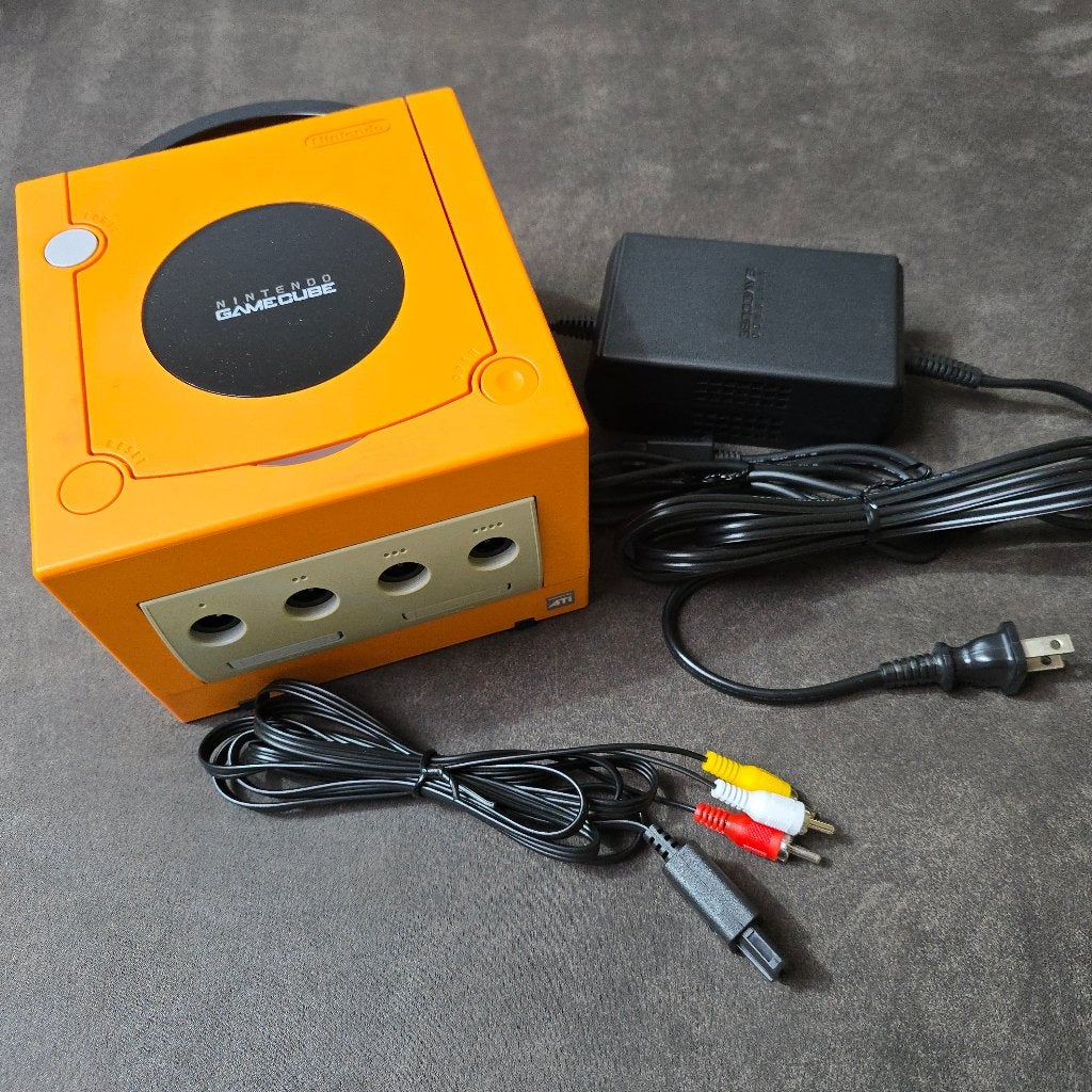 Gamecube Spice Orange [Japan Exclusive], Ophalen of Verzenden, Gebruikt, Overige kleuren, Zonder controller