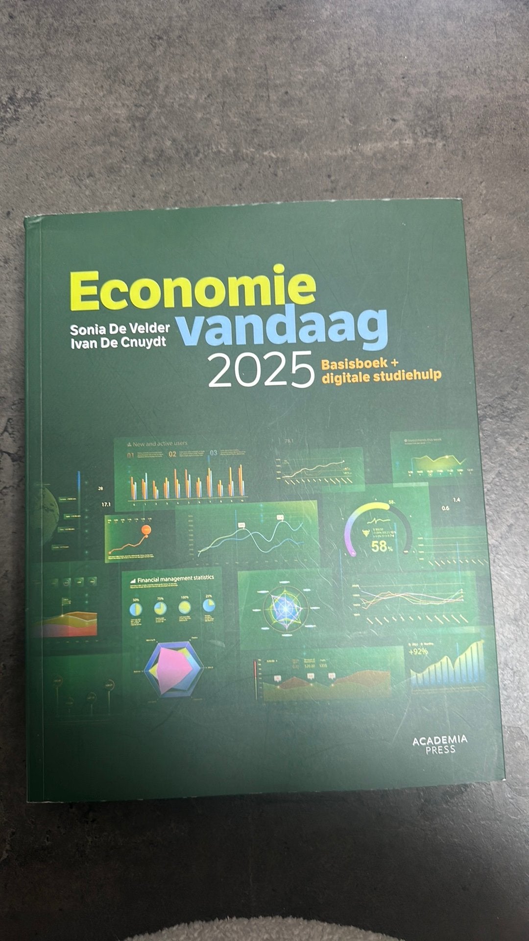 Ivan De Cnuydt - Economie Vandaag 2025, Ophalen of Verzenden, Ivan De Cnuydt; Sonia De Velder