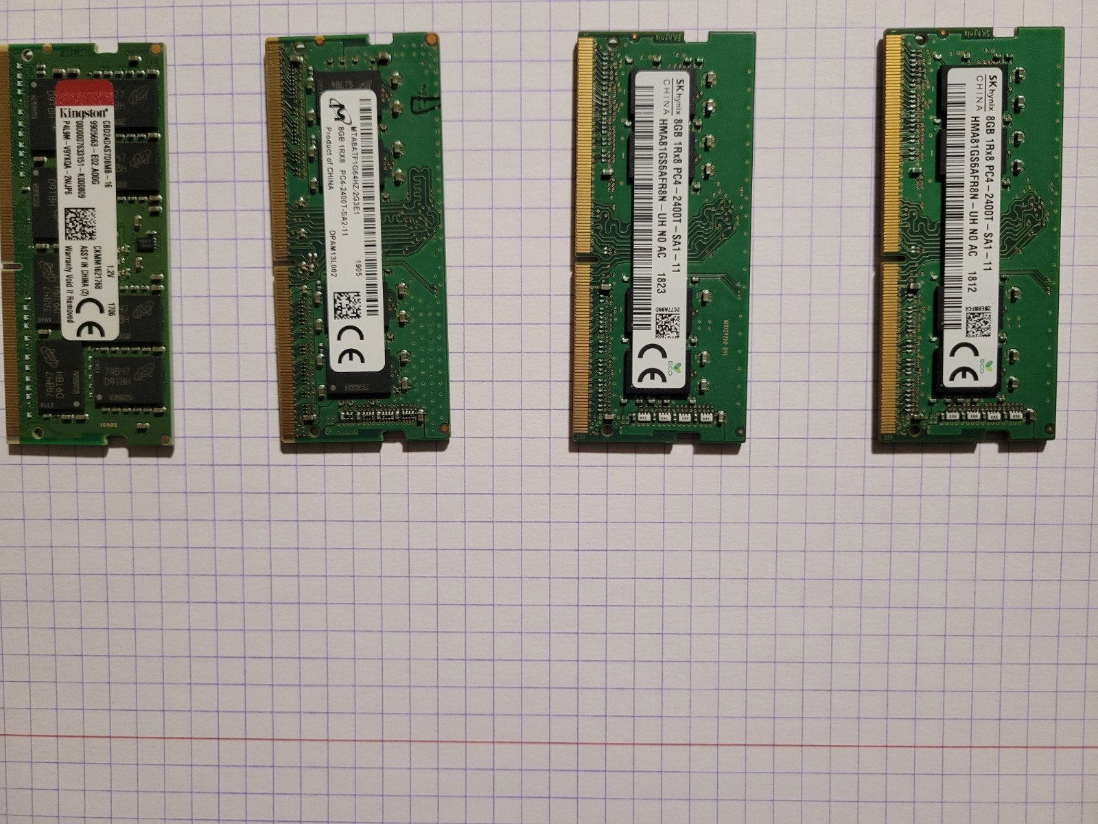 Ddr4 ram geheugen, Informatique & Logiciels, Enlèvement, Comme neuf, DDR4, Laptop