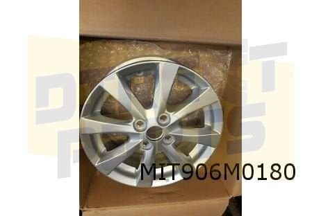 Mitsubishi Space Star (1/16-2/20) velg Alu. (5J x 15'') Zilv, 15 inch, -, Verzenden, -