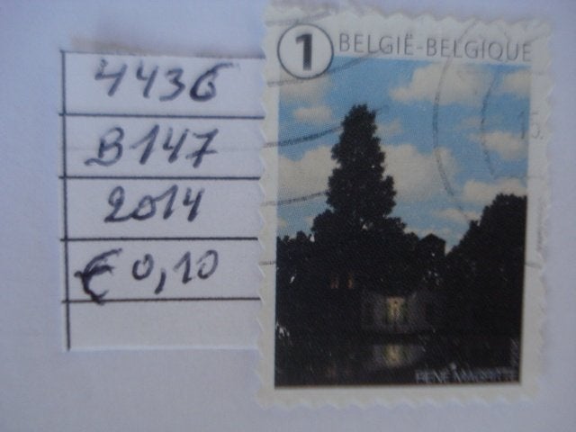 Belgique  n  4436   (O), Oblitéré, Sans enveloppe, Affranchi, Envoi