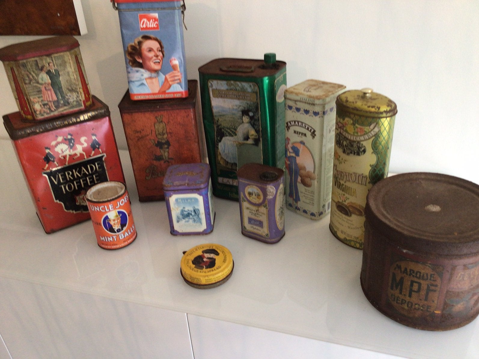 Boîtes vintage, Collections, Enlèvement, Utilisé, Autres marques