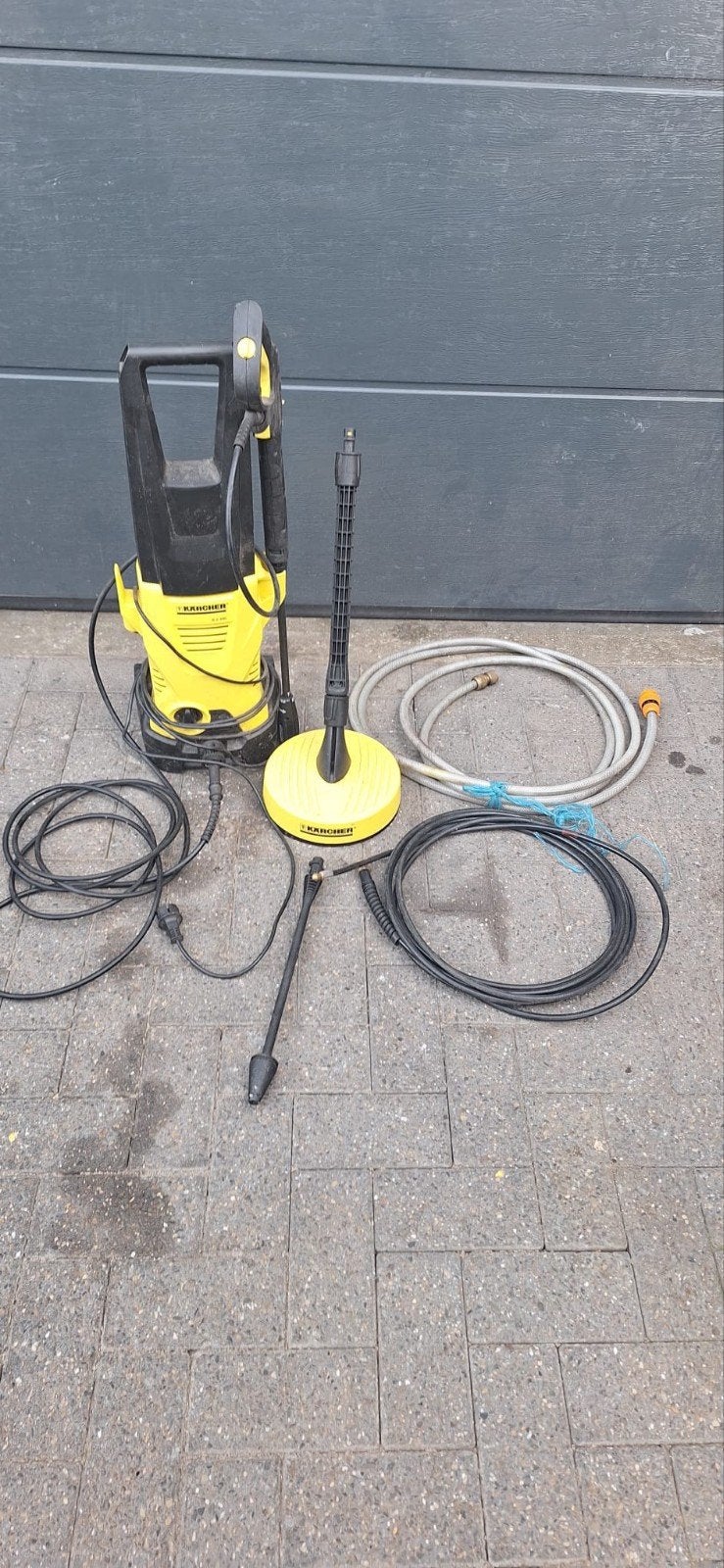 Nettoyeur Karcher., Enlèvement