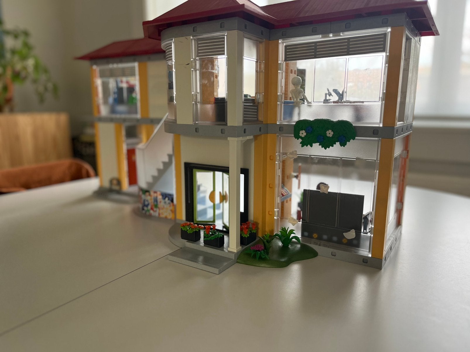 School playmobiel 4324, Kinderen en Baby's, Ophalen, Gebruikt, Gebouw, Complete set