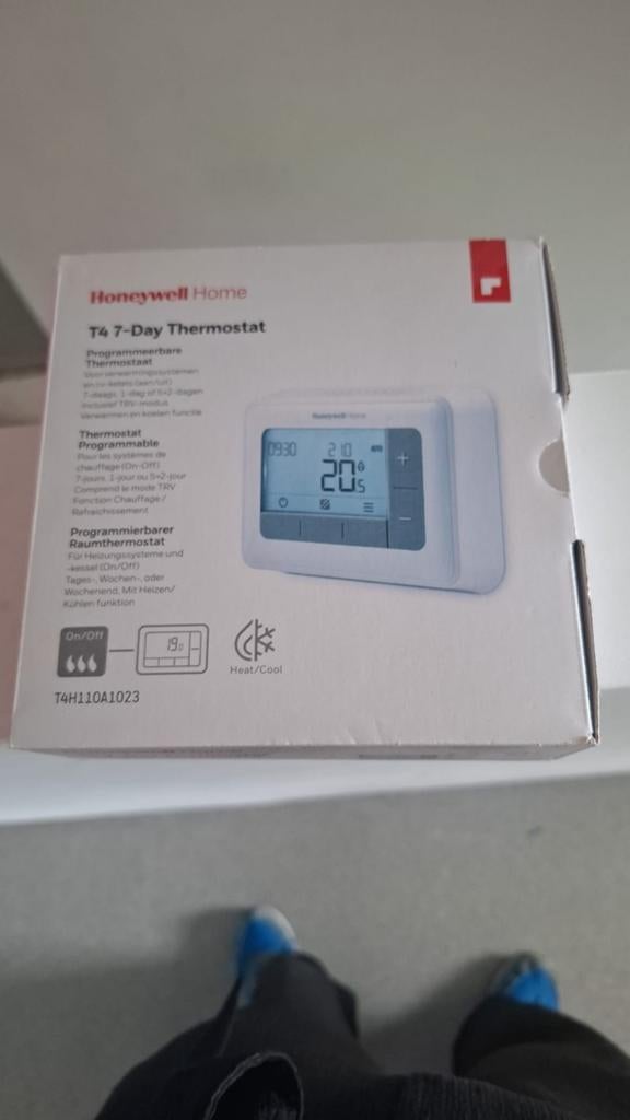 Thermostaat Honeywell t4, Enlèvement